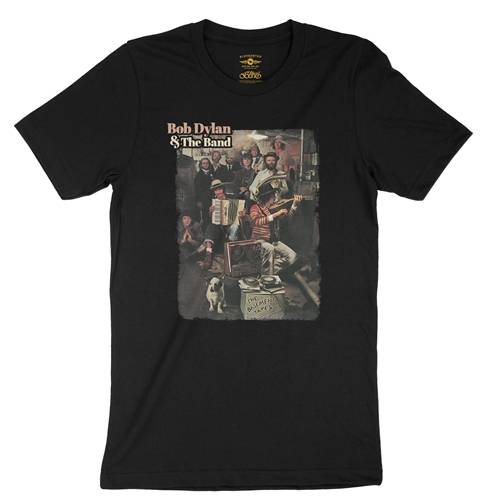 Bob Dylan & The Band Basement Tapes Album T-Shirt - Lightweight Vintage Style