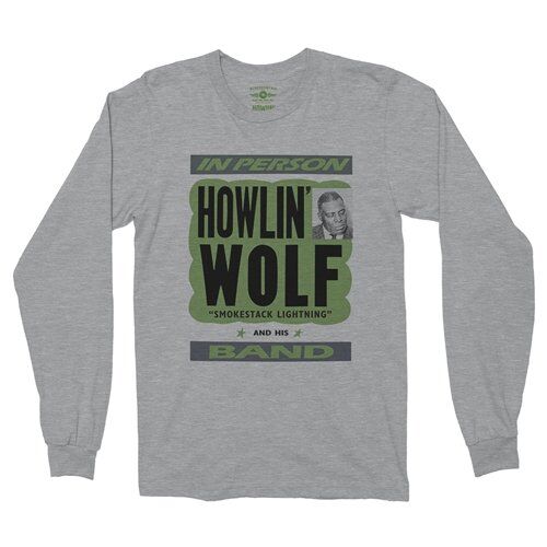 Howlin' Wolf In Person Long Sleeve T-Shirt