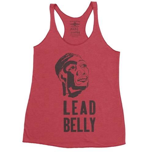 Wood Cut Lead Belly Racerback Tank - Women's