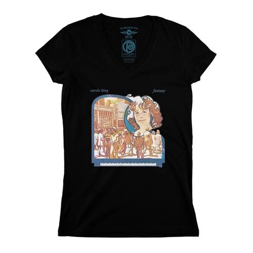 Carole King Fantasy V-Neck T Shirt - Women's