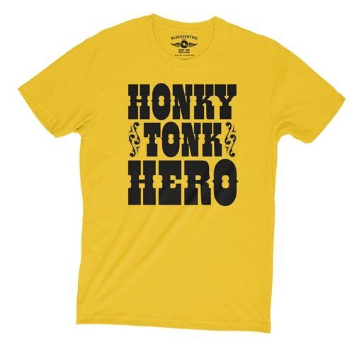 Honky Tonk Hero T-Shirt - Lightweight Vintage Style