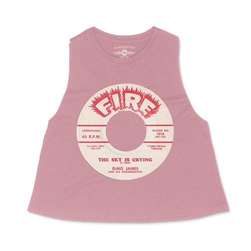The Sky Is Crying Racerback Crop Top - Women's
