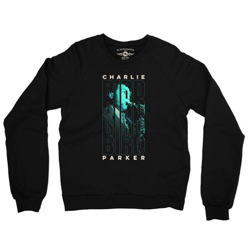Charlie Parker Saxophone Stack Crewneck Sweater