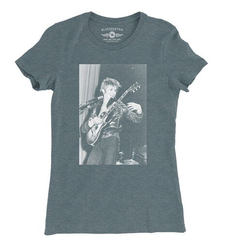 David Bowie Glam Photo Ladies T Shirt - Relaxed Fit