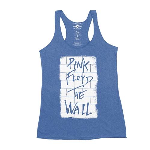 White Walled Pink Floyd The Wall Racerback Tank - Women's