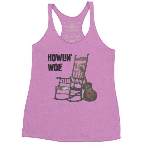 Howlin Wolf Rocking Chair Racerback Tank - Women's