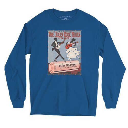 Jelly Roll Morton Poster Long Sleeve T-Shirt