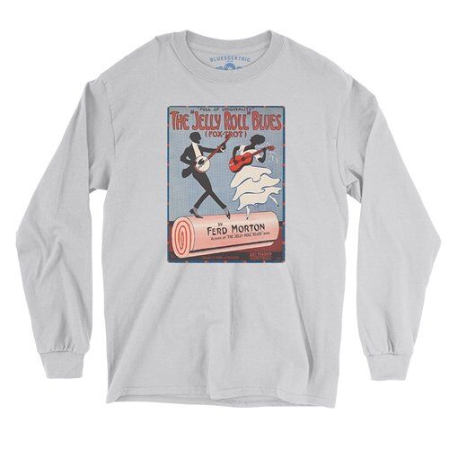 Jelly Roll Morton Poster Long Sleeve T-Shirt
