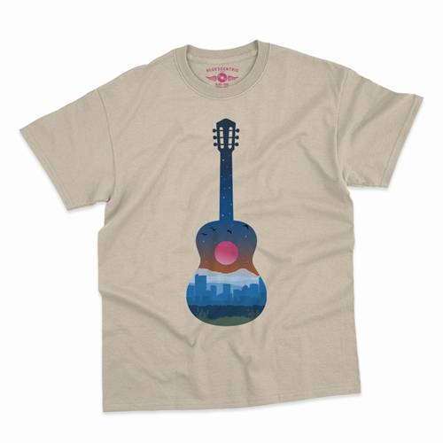 Guitar City T-Shirt - Classic Heavy Cotton