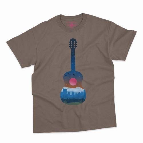 Guitar City T-Shirt - Classic Heavy Cotton