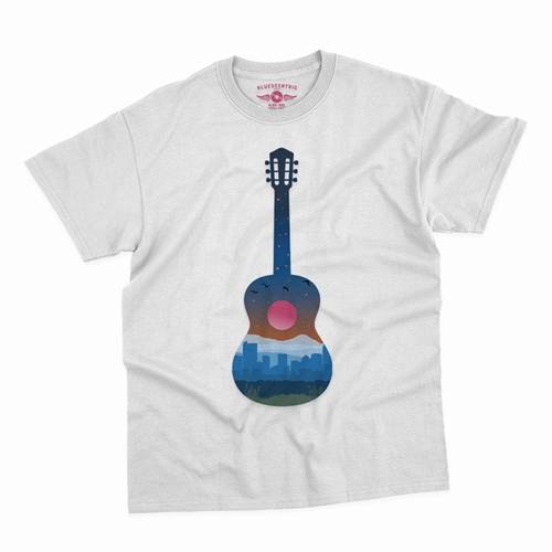 Guitar City T-Shirt - Classic Heavy Cotton