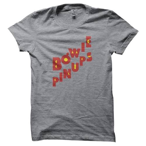 David Bowie Pinups Logo T-Shirt - Classic Heavy Cotton