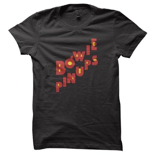 David Bowie Pinups Logo T-Shirt - Classic Heavy Cotton