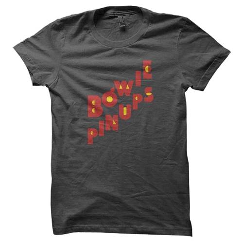 David Bowie Pinups Logo T-Shirt - Classic Heavy Cotton