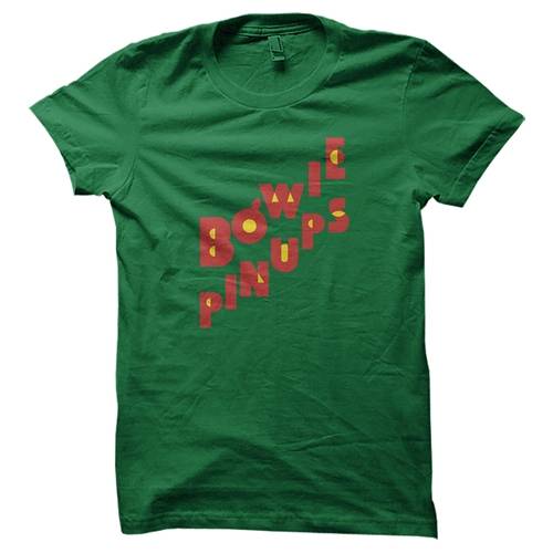 David Bowie Pinups Logo T-Shirt - Classic Heavy Cotton