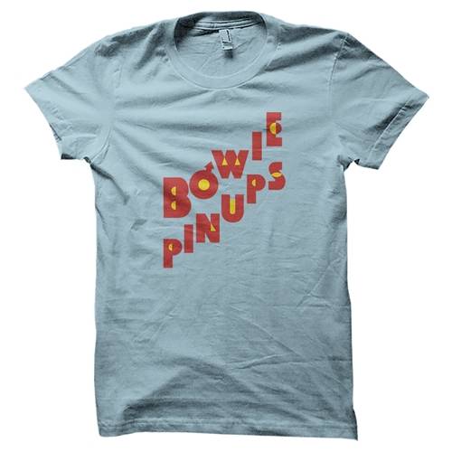 David Bowie Pinups Logo T-Shirt - Classic Heavy Cotton