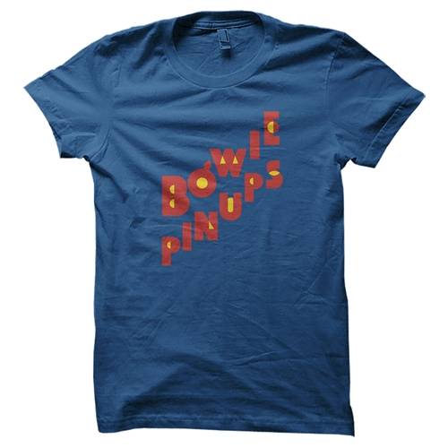 David Bowie Pinups Logo T-Shirt - Classic Heavy Cotton