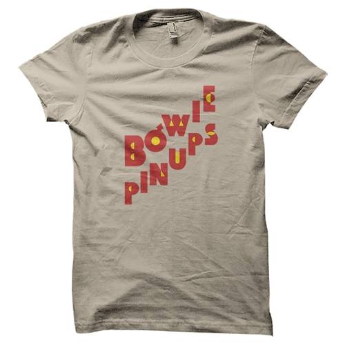 David Bowie Pinups Logo T-Shirt - Classic Heavy Cotton