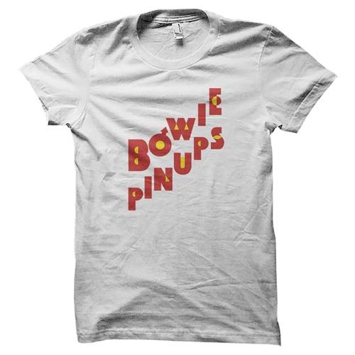 David Bowie Pinups Logo T-Shirt - Classic Heavy Cotton