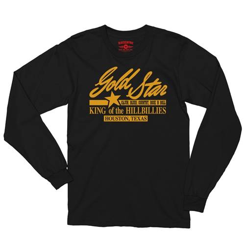 Gold Star Records Texas Long Sleeve T-Shirt