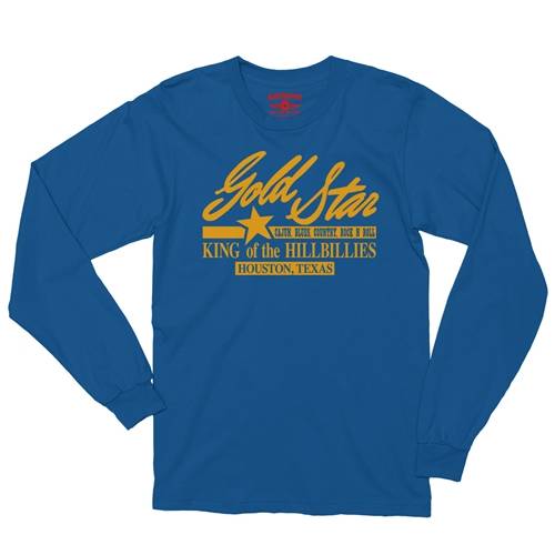 Gold Star Records Texas Long Sleeve T-Shirt