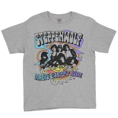 Steppenwolf Magic Carpet Ride Youth T-Shirt - Lightweight Vintage Children & Toddlers