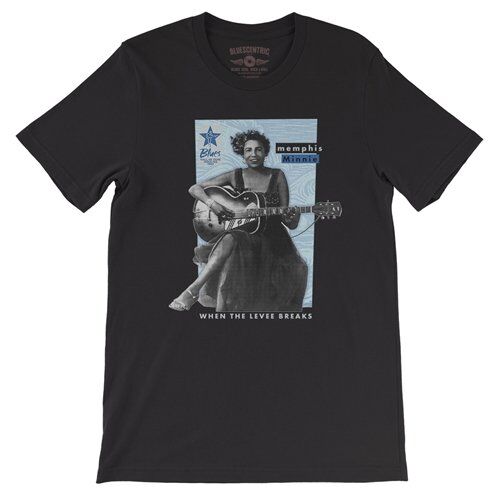 Ltd. Ed. Blues Hall of Fame Memphis Minnie T-Shirt - Lightweight Vintage Style