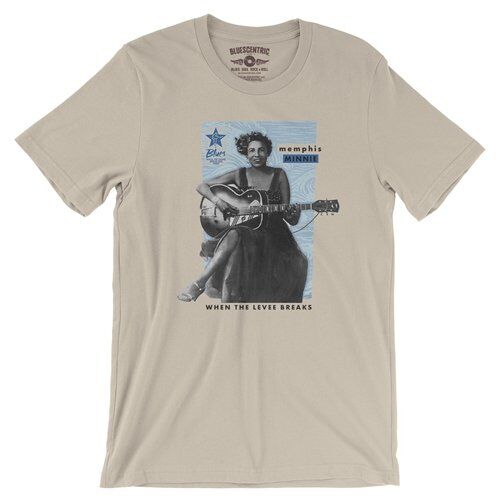 Ltd. Ed. Blues Hall of Fame Memphis Minnie T-Shirt - Lightweight Vintage Style