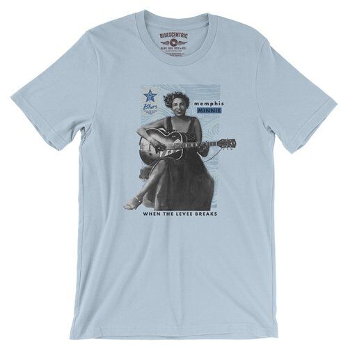 Ltd. Ed. Blues Hall of Fame Memphis Minnie T-Shirt - Lightweight Vintage Style
