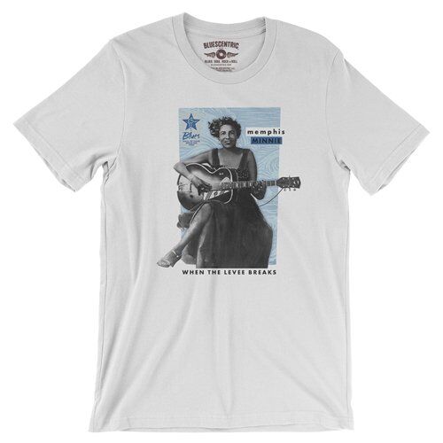 Ltd. Ed. Blues Hall of Fame Memphis Minnie T-Shirt - Lightweight Vintage Style