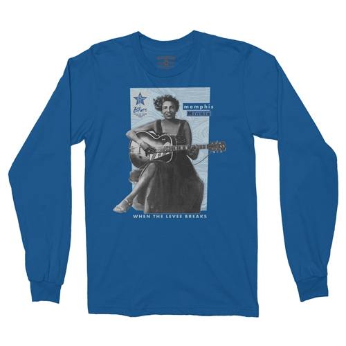 Ltd. Ed. Blues Hall of Fame Memphis Minnie Long Sleeve T-Shirt