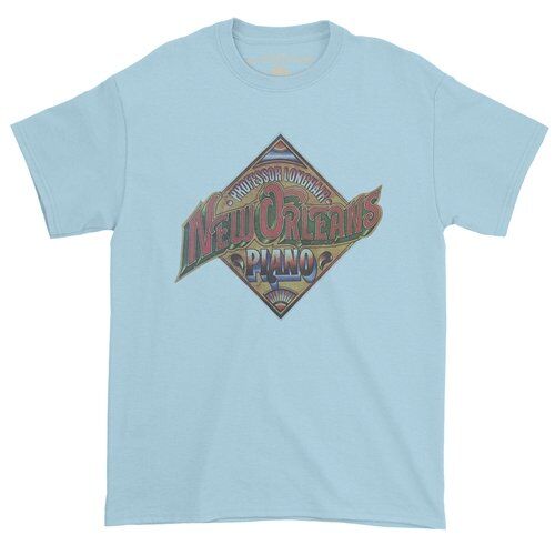 Professor Longhair New Orleans Piano T-Shirt - Classic Heavy Cotton