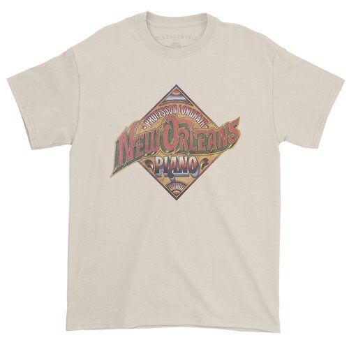 Professor Longhair New Orleans Piano T-Shirt - Classic Heavy Cotton