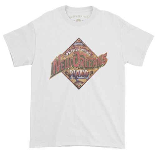Professor Longhair New Orleans Piano T-Shirt - Classic Heavy Cotton