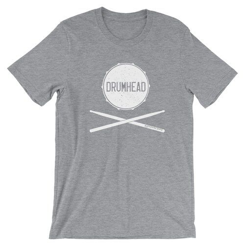 Drumhead Drummer T-Shirt - Lightweight Vintage Style