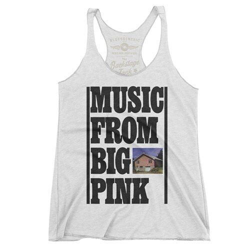The Band Music From Big Pink Racerback Tank - Women's