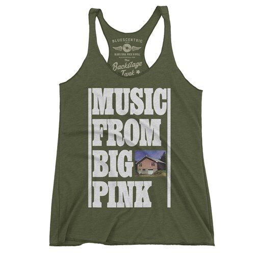 The Band Music From Big Pink Racerback Tank - Women's