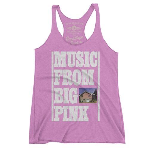 The Band Music From Big Pink Racerback Tank - Women's