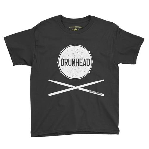 Drumhead Youth T-Shirt - Lightweight Vintage Children & Toddlers