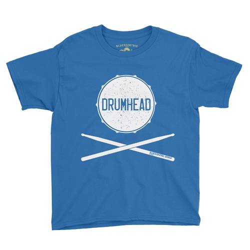 Drumhead Youth T-Shirt - Lightweight Vintage Children & Toddlers