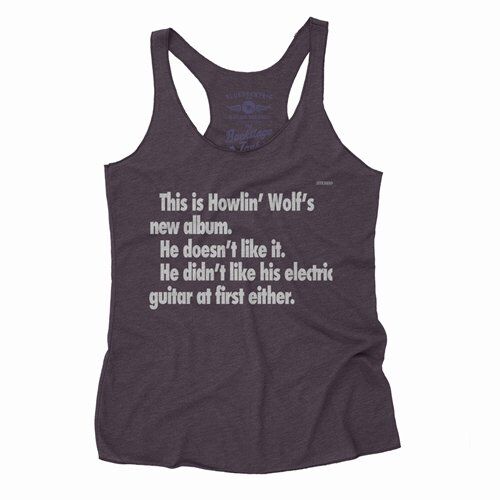 Howlin Wolf New Album Racerback Tank - Women's