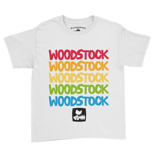 Woodstock Rainbow Youth T-Shirt - Lightweight Vintage Children & Toddlers