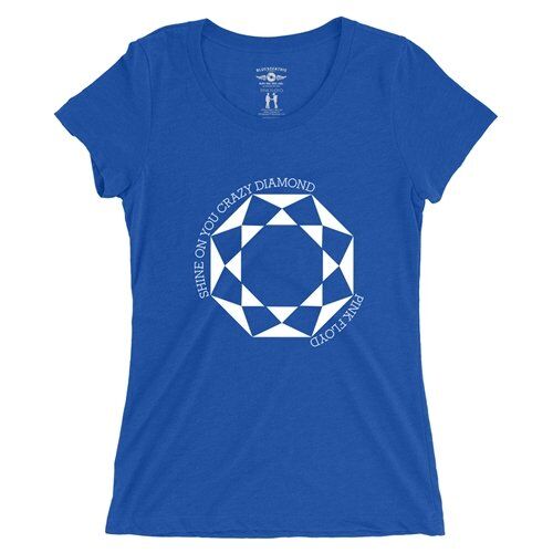 Pink Floyd Shine On You Crazy Diamond Ladies T Shirt - Relaxed Fit