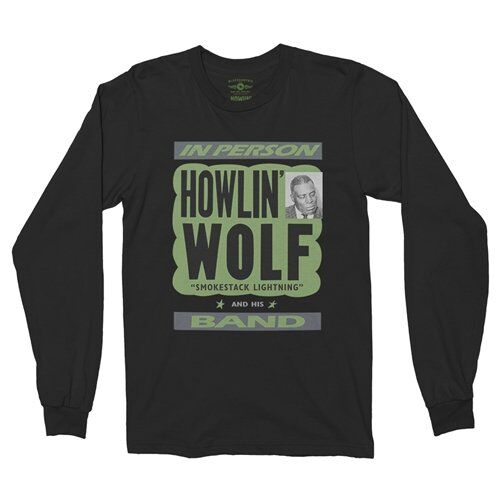 Howlin' Wolf In Person Long Sleeve T-Shirt