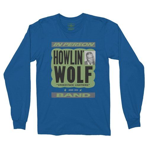 Howlin' Wolf In Person Long Sleeve T-Shirt
