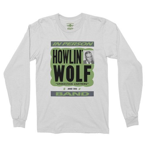 Howlin' Wolf In Person Long Sleeve T-Shirt