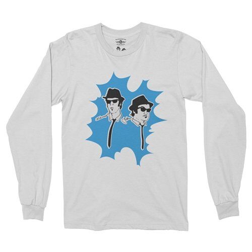 The Blues Brothers Blue Burst Long Sleeve T-Shirt