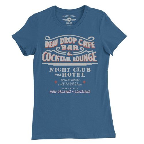Dew Drop Inn New Orleans Ladies T Shirt - Relaxed Fit