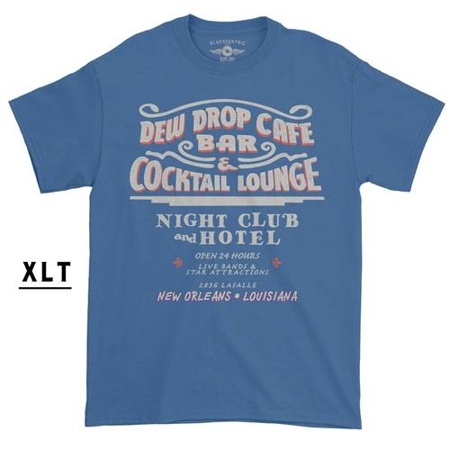 XLT Dew Drop Inn New Orleans T-Shirt - Men's Big & Tall