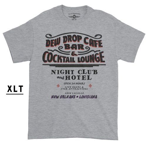 XLT Dew Drop Inn New Orleans T-Shirt - Men's Big & Tall